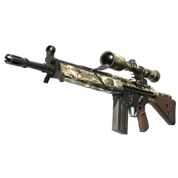 Souvenir G3SG1 | VariCamo (Well-Worn)