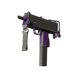 StatTrak™ MAC-10 | Ultraviolet (Battle-Scarred)