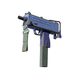 Souvenir MAC-10 | Indigo (Battle-Scarred)