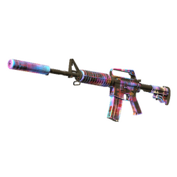Souvenir M4A1-S | Glitched Paint (Minimal Wear)