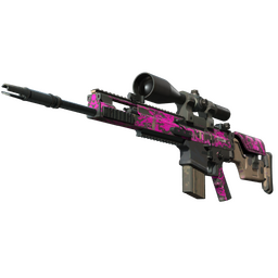 SCAR-20 | Splash Jam (Well-Worn)