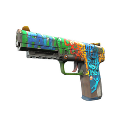Souvenir Five-SeveN | Fall Hazard (Minimal Wear)