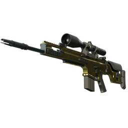SCAR-20 | Brass (Field-Tested)