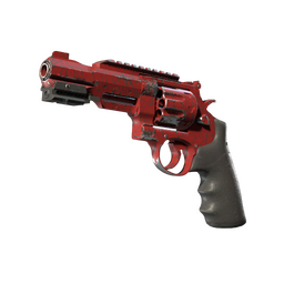 StatTrak™ R8 Revolver | Crimson Web (Well-Worn)