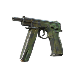 CZ75-Auto | Jungle Dashed (Well-Worn)