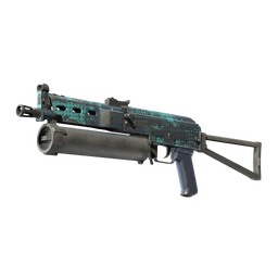PP-Bizon | Cobalt Halftone (Well-Worn)