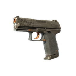 StatTrak™ P2000 | Sure Grip (Battle-Scarred)