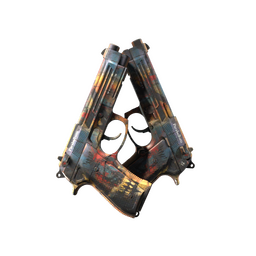 StatTrak™ Dual Berettas | Hideout (Minimal Wear)