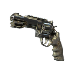 Souvenir R8 Revolver | Bone Mask (Battle-Scarred)