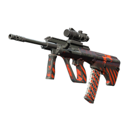 Souvenir AUG | Radiation Hazard (Well-Worn)