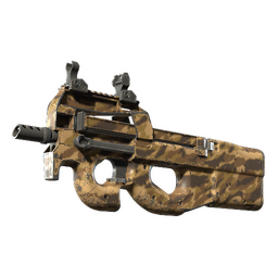 P90 | Desert Halftone (Well-Worn)