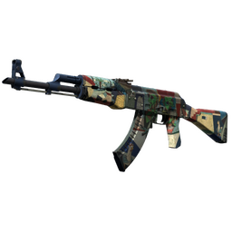 StatTrak™ AK-47 | Leet Museo (Battle-Scarred)