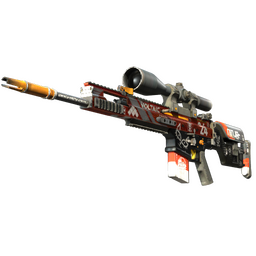 StatTrak™ SCAR-20 | Bloodsport (Minimal Wear)