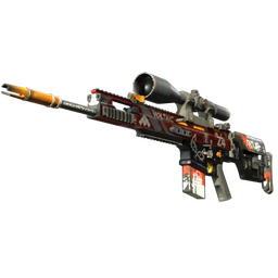 SCAR-20 | Bloodsport (Well-Worn)