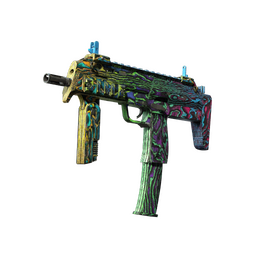 StatTrak™ MP7 | Neon Ply (Minimal Wear)