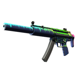 StatTrak™ MP5-SD | Phosphor (Minimal Wear)