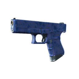 Glock-18 | Ocean Topo (Minimal Wear)