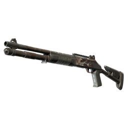 StatTrak™ XM1014 | Oxide Blaze (Battle-Scarred)