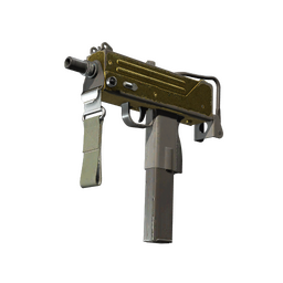 Souvenir MAC-10 | Gold Brick (Battle-Scarred)