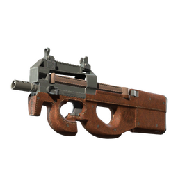 P90 | Leather (Battle-Scarred)