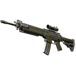 StatTrak™ SG 553 | Atlas (Battle-Scarred)