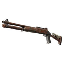 XM1014 | Red Python (Well-Worn)