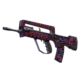 StatTrak™ FAMAS | Rapid Eye Movement (Well-Worn)