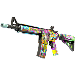 StatTrak™ M4A4 | In Living Color (Factory New)