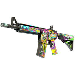M4A4 | In Living Color (Well-Worn)