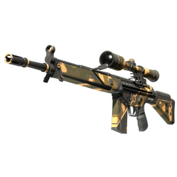 StatTrak™ G3SG1 | Black Sand (Minimal Wear)