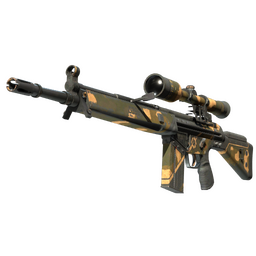 StatTrak™ G3SG1 | Black Sand (Battle-Scarred)