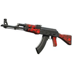 StatTrak™ AK-47 | Red Laminate (Well-Worn)