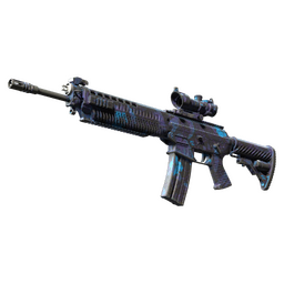 StatTrak™ SG 553 | Aloha (Well-Worn)