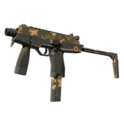 StatTrak™ MP9 | Black Sand (Well-Worn)