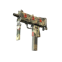 MAC-10 | Monkeyflage (Minimal Wear)
