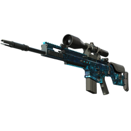 StatTrak™ SCAR-20 | Grotto (Minimal Wear)