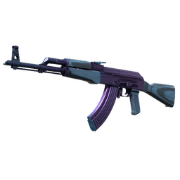 Souvenir AK-47 | Midnight Laminate (Minimal Wear)