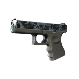 StatTrak™ Glock-18 | Steel Disruption (Field-Tested)