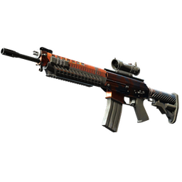 SG 553 | Danger Close (Field-Tested)