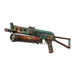 StatTrak™ PP-Bizon | Embargo (Battle-Scarred)