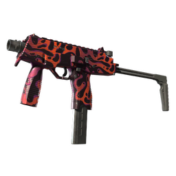 MP9 | Ruby Poison Dart (Minimal Wear)
