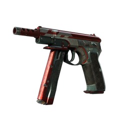 StatTrak™ CZ75-Auto | Red Astor (Battle-Scarred)