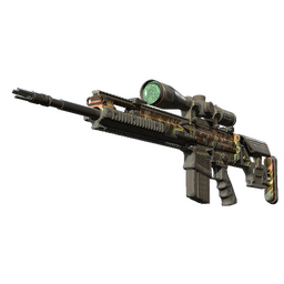 StatTrak™ SCAR-20 | Caged (Battle-Scarred)