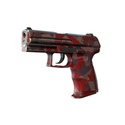 StatTrak™ P2000 | Red FragCam (Field-Tested)