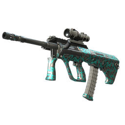 StatTrak™ AUG | Ricochet (Minimal Wear)