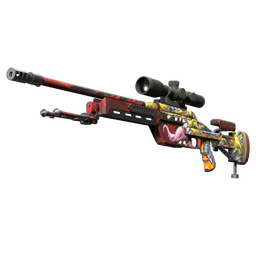 StatTrak™ SSG 08 | Bloodshot (Well-Worn)