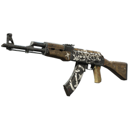 StatTrak™ AK-47 | Wasteland Rebel (Well-Worn)