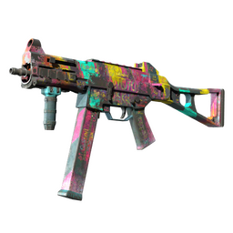 StatTrak™ UMP-45 | Wild Child (Battle-Scarred)