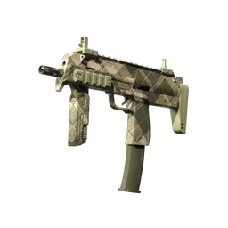 MP7 | Olive Plaid (Minimal Wear)