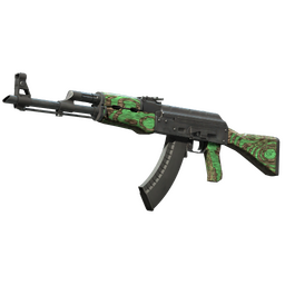 Souvenir AK-47 | Green Laminate (Minimal Wear)